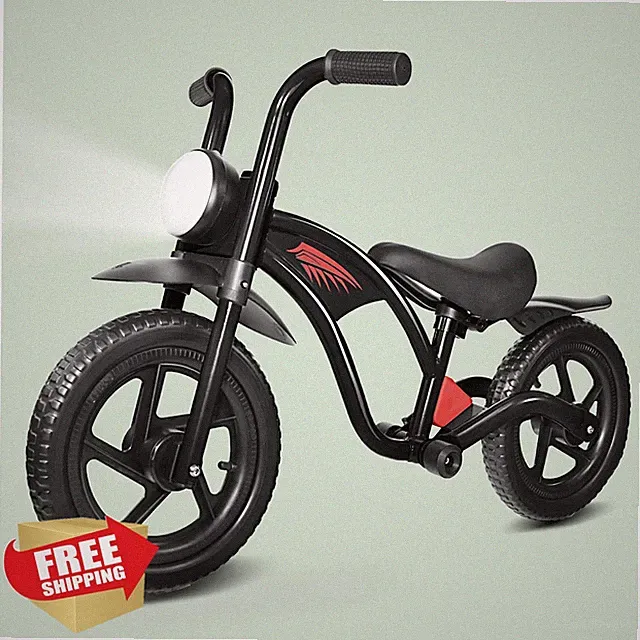 KRIDDO Balance Bike 2-5 Years, All Terrain Tires, Adjustable Seat