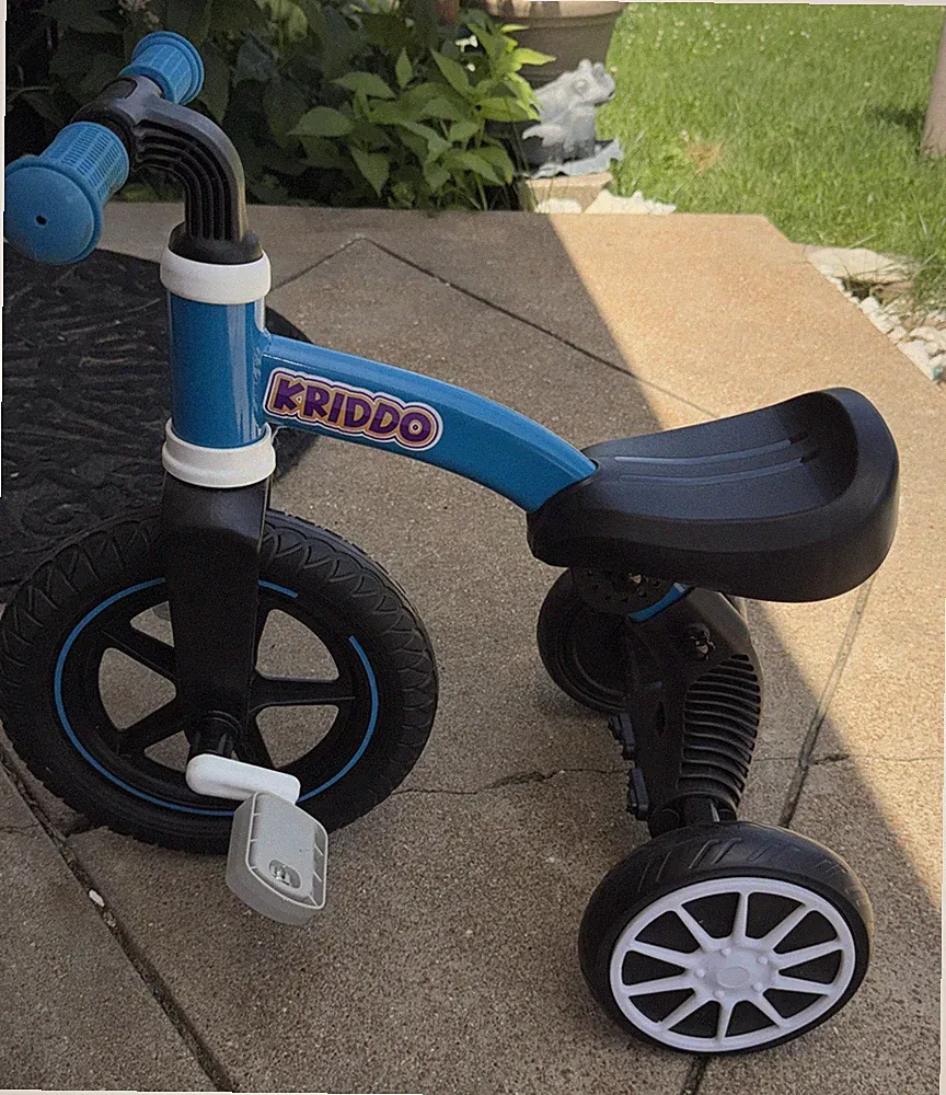 KRIDDO Kids Tricycle Ride On Pedal Bicycle Bike Trike Ages 2-4