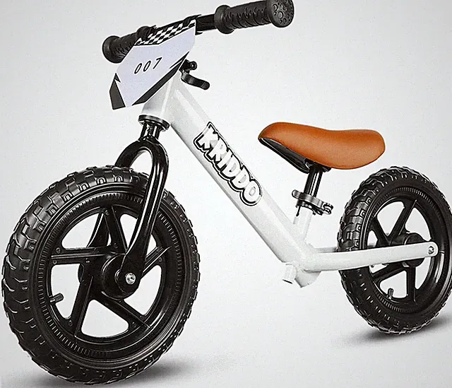 KRIDDO Toddler Balance Bike 2 Year Old, Age 24 Months to 5 Years Old, 12 Inch Pu