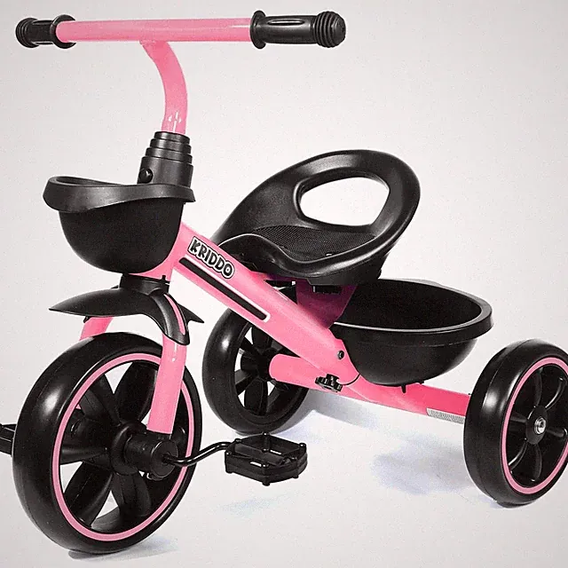 Tricycle for 2-5 Year Olds - Pink Toddler Trike with Gift for 24 Month to 4 Year